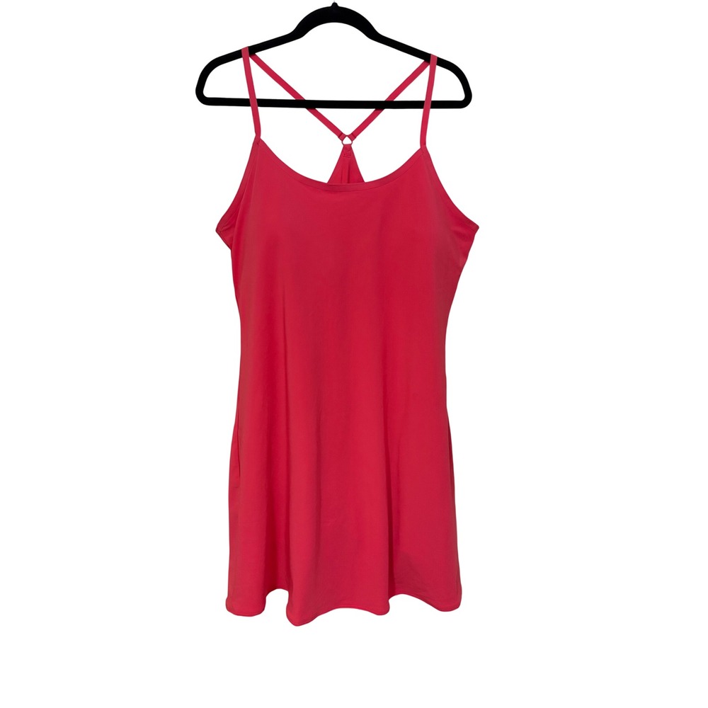 NEW Outdoor Voices‎ Exercise Dress Salmon XXL Activewear Bodysuit Liner